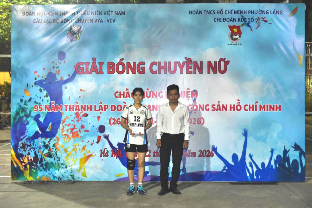 Giải VĐV Xuất sắc - VĐV Vũ Ngọc Lam (Đại học Y Dược - Đại học Quốc gia Hà Nội)