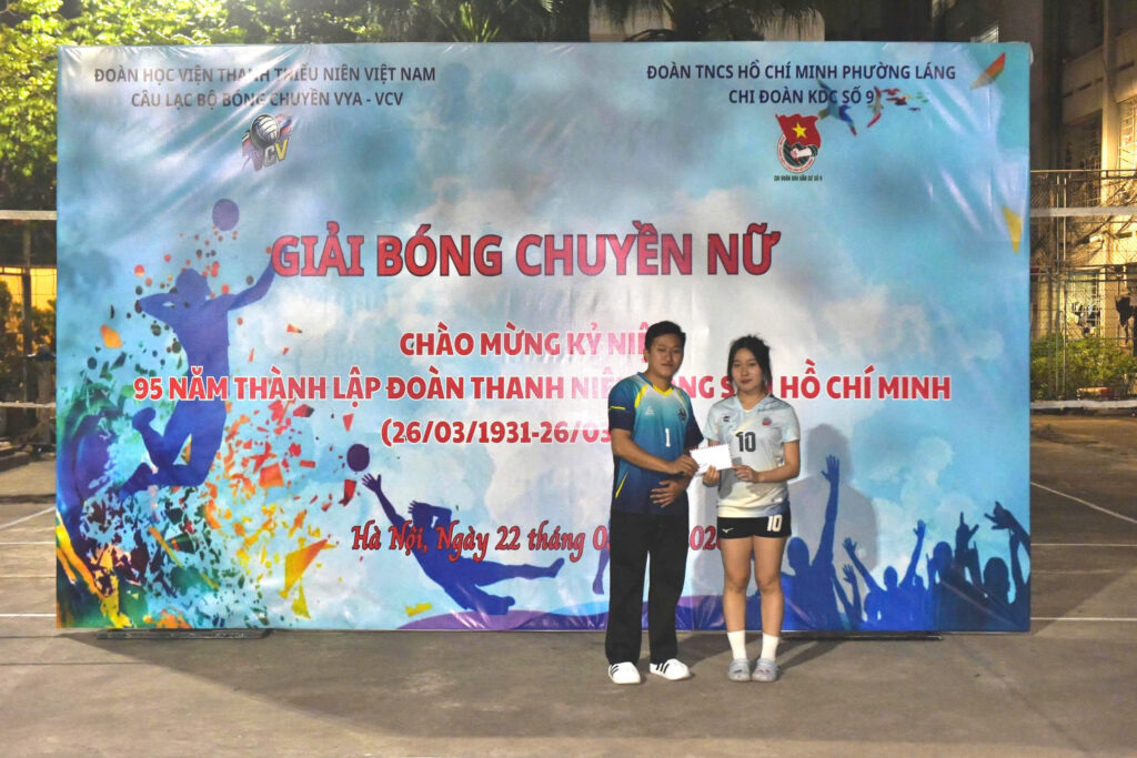 Giải Chuyền 2 xuất sắc - VĐV Linh Chi (Học viện Ngoại giao)